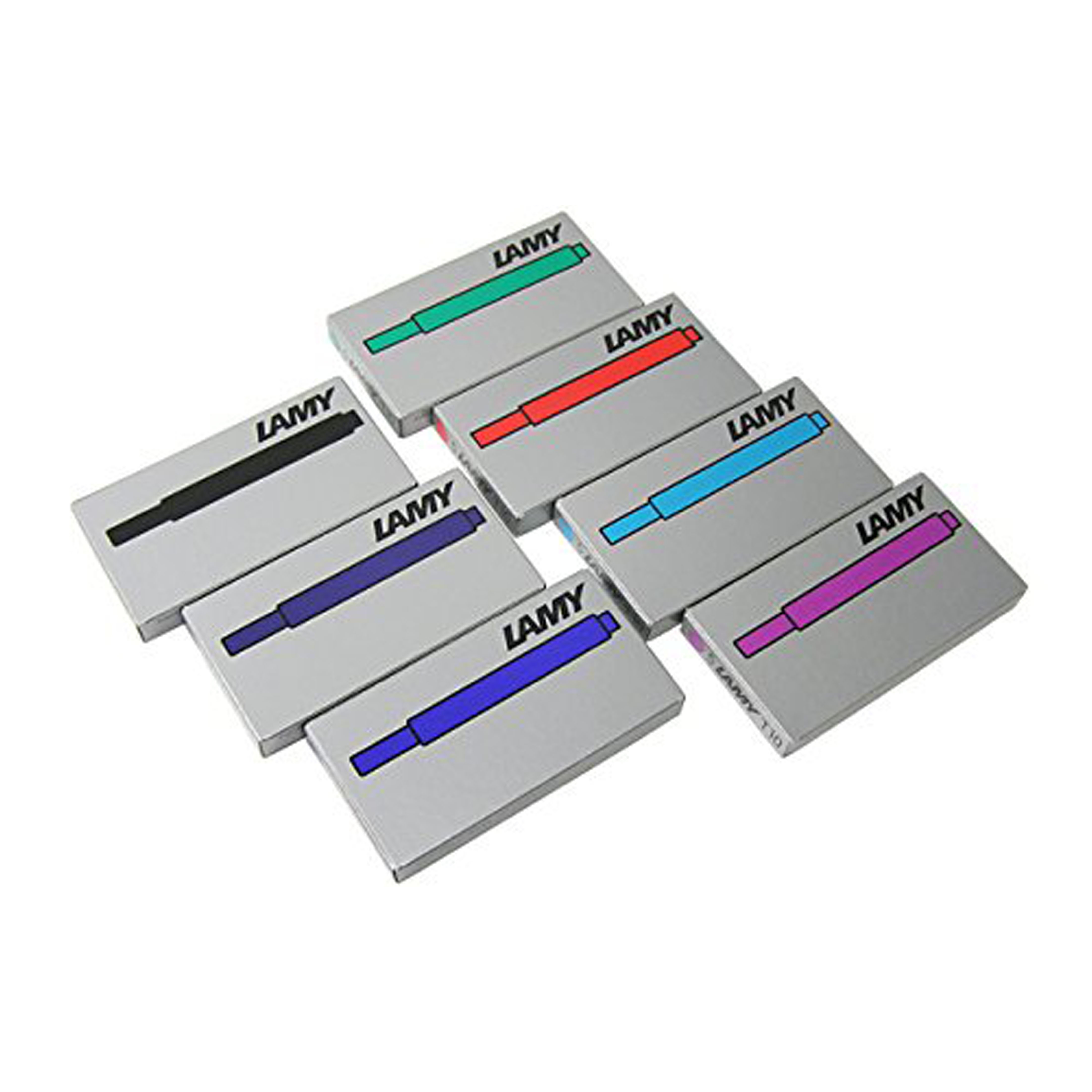 lamy-assorted-fountain-pen-ink-cartridges-7-packs-35-cartridges-al-starsafari--lamy7colorcartridge